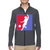 Men's Cruise Two-Layer Fleece Bonded Soft Shell Jacket Thumbnail