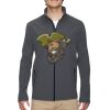 Men's Cruise Two-Layer Fleece Bonded Soft Shell Jacket Thumbnail