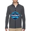 Men's Cruise Two-Layer Fleece Bonded Soft Shell Jacket Thumbnail