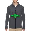 Men's Cruise Two-Layer Fleece Bonded Soft Shell Jacket Thumbnail